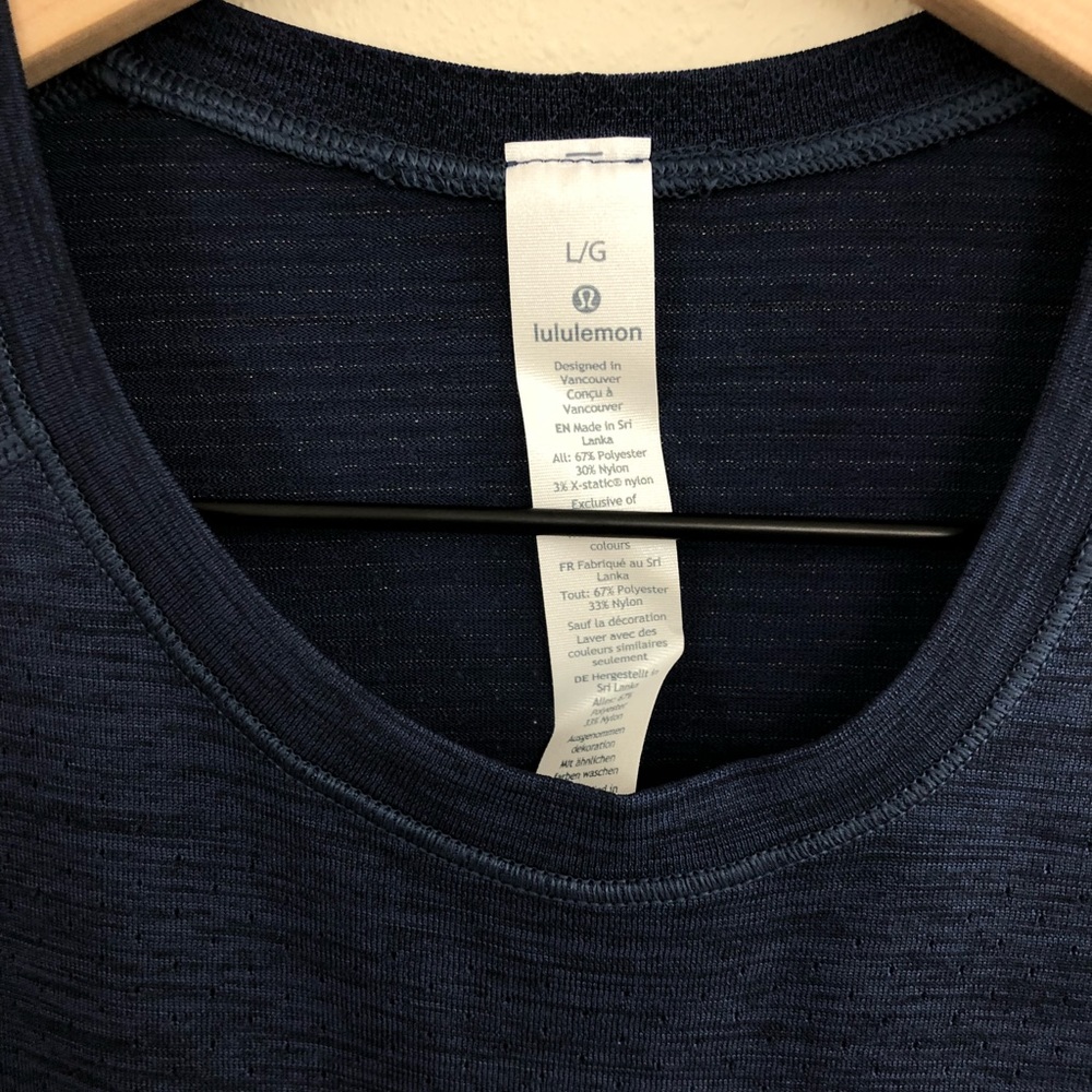 Men’s Lululemon Metal Tech Tee - Picture 5 of 8